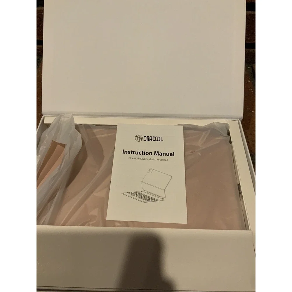 Dracool Backlit Bluetooth Wireless Keyboard For iPad Pro 11 Inch Rose Gold‎